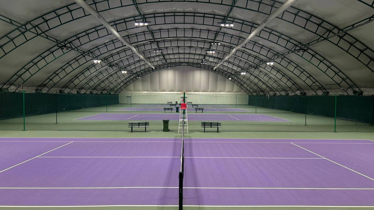 Замена устаревшего освещения Физкультурно-оздоровительного комплекса "Тольятти-Теннис"